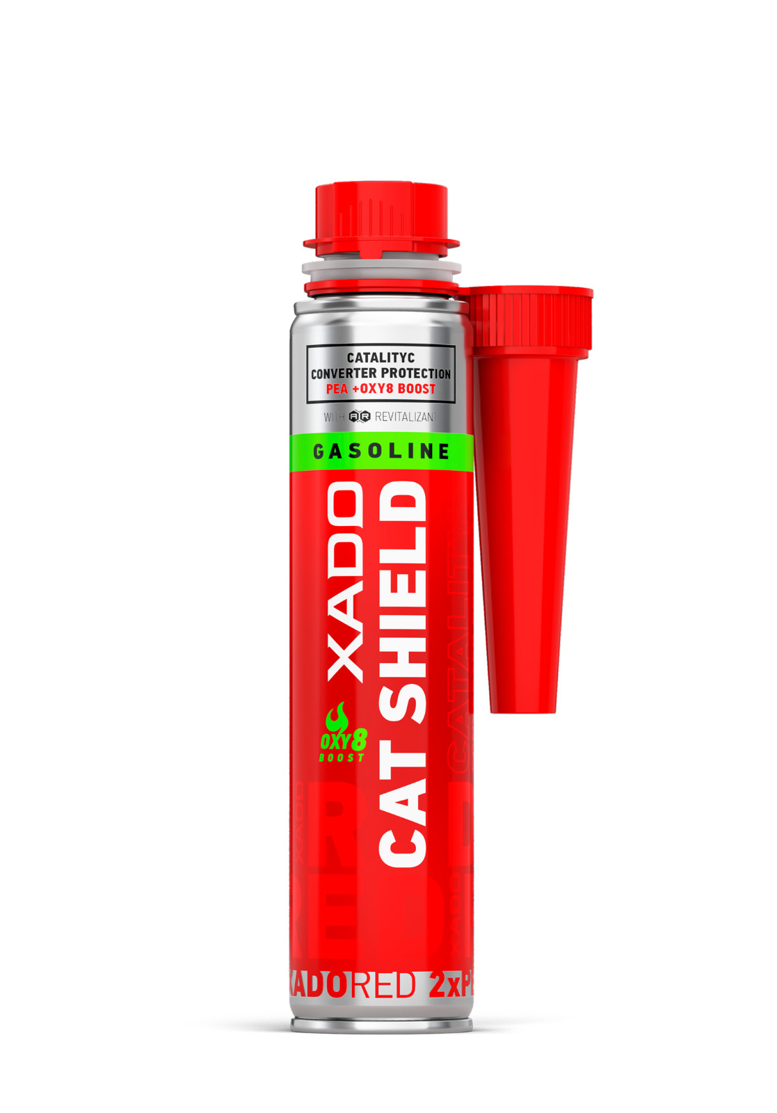 XADO RED CAT Shield Catalytic Converter Cleaner – Reduce Deposits & Emissions