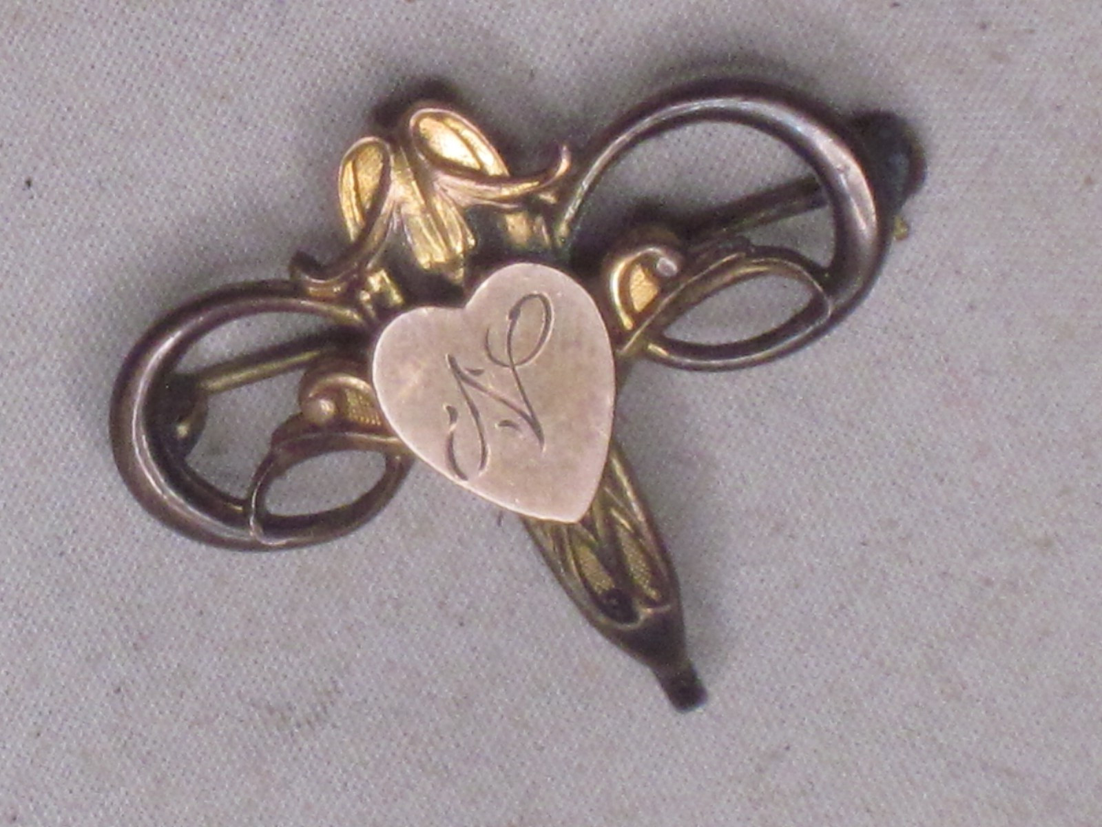 antique monogrammed \