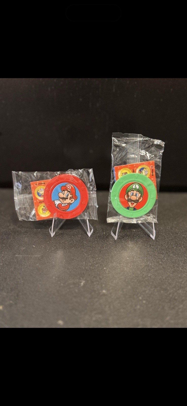 Frankford Wonder Ball Series Rare Mario & Luigi Coins Nintendo SEALED