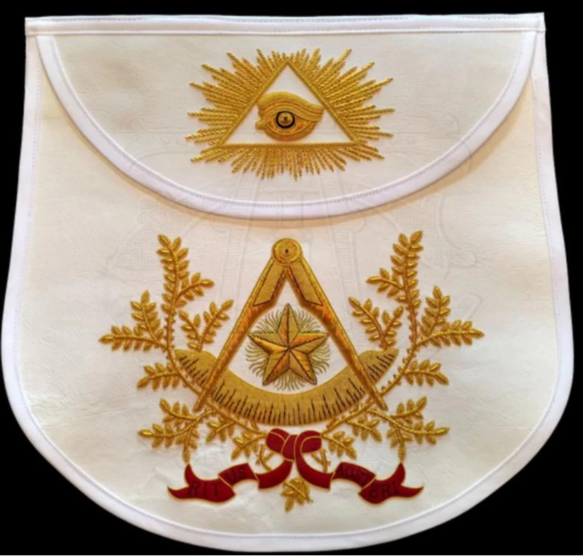 The Craftsman's Apron Masonic Past Master Apron