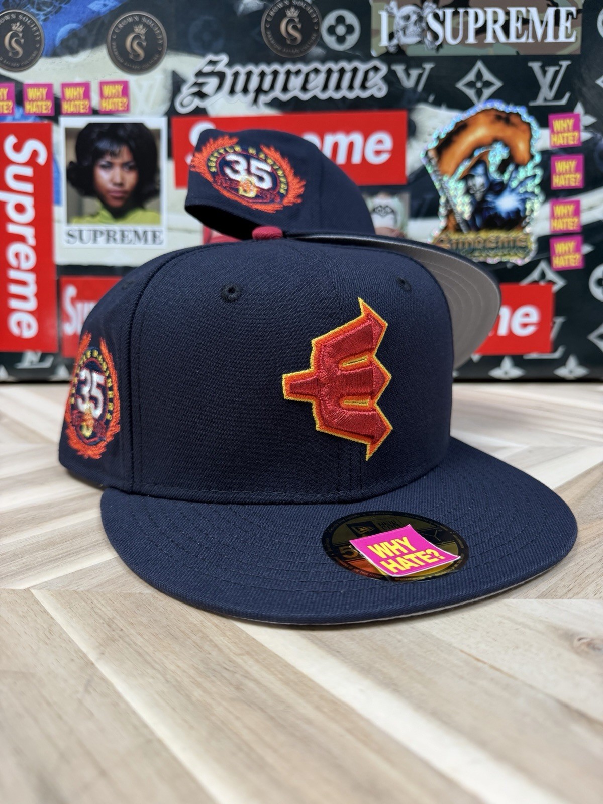 New Era 215 Shooter Unreleased Seattle Mariners Sideways Logo Metallic 7 3/8 New Era 215 Shooter Unreleased Seattle Mariners Sideways Logo Metallic 7 3/8