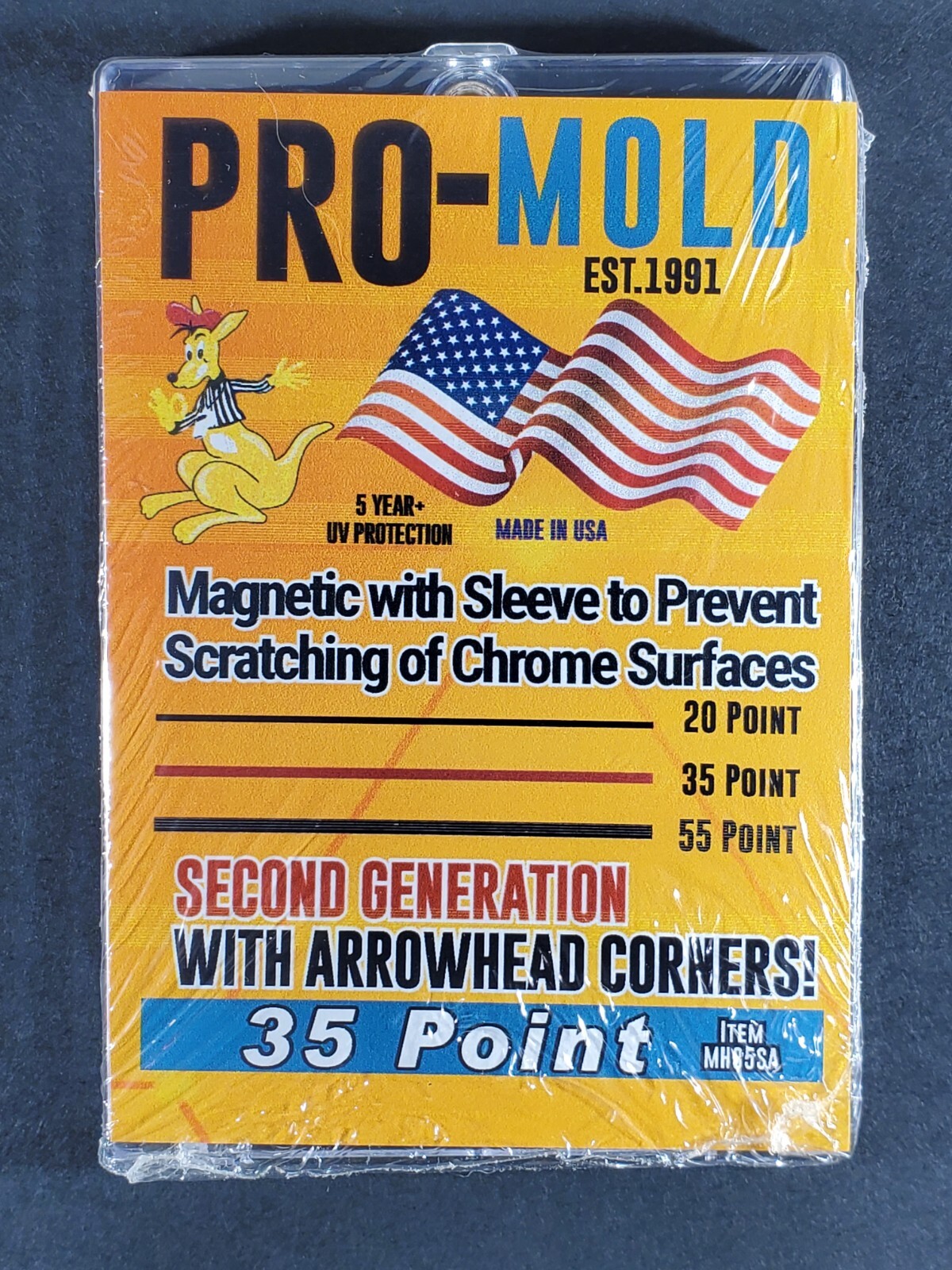 100x Pro Mold MH35SA 2nd Gen w/ Sleeve 35pt Magnetic Card Holder One Touch 100x Pro Mold MH35SA 2nd Gen w/ Sleeve 35pt Magnetic Card Holder One Touch