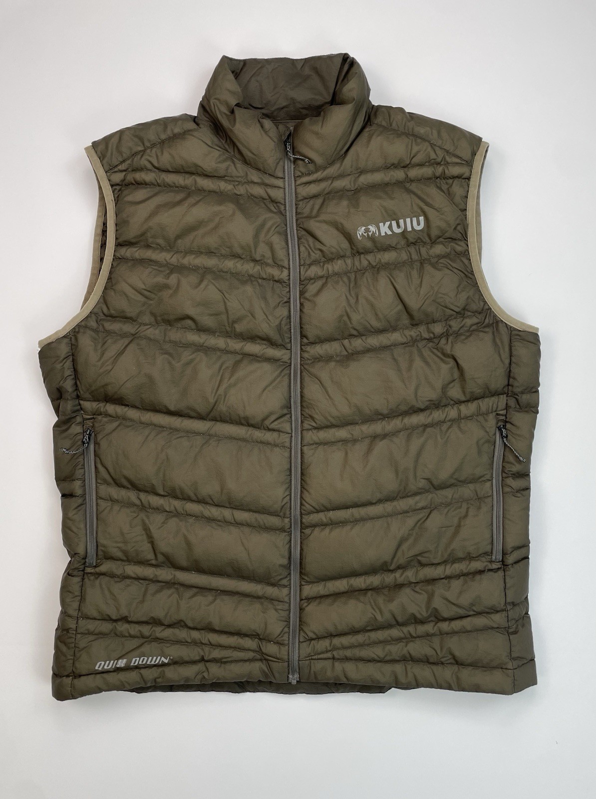 KUIU Super Down Ultra Vest Men XXL Major Brown Puffer Hunting Packable KUIU Super Down Ultra Vest Men XXL Major Brown Puffer Hunting Packable