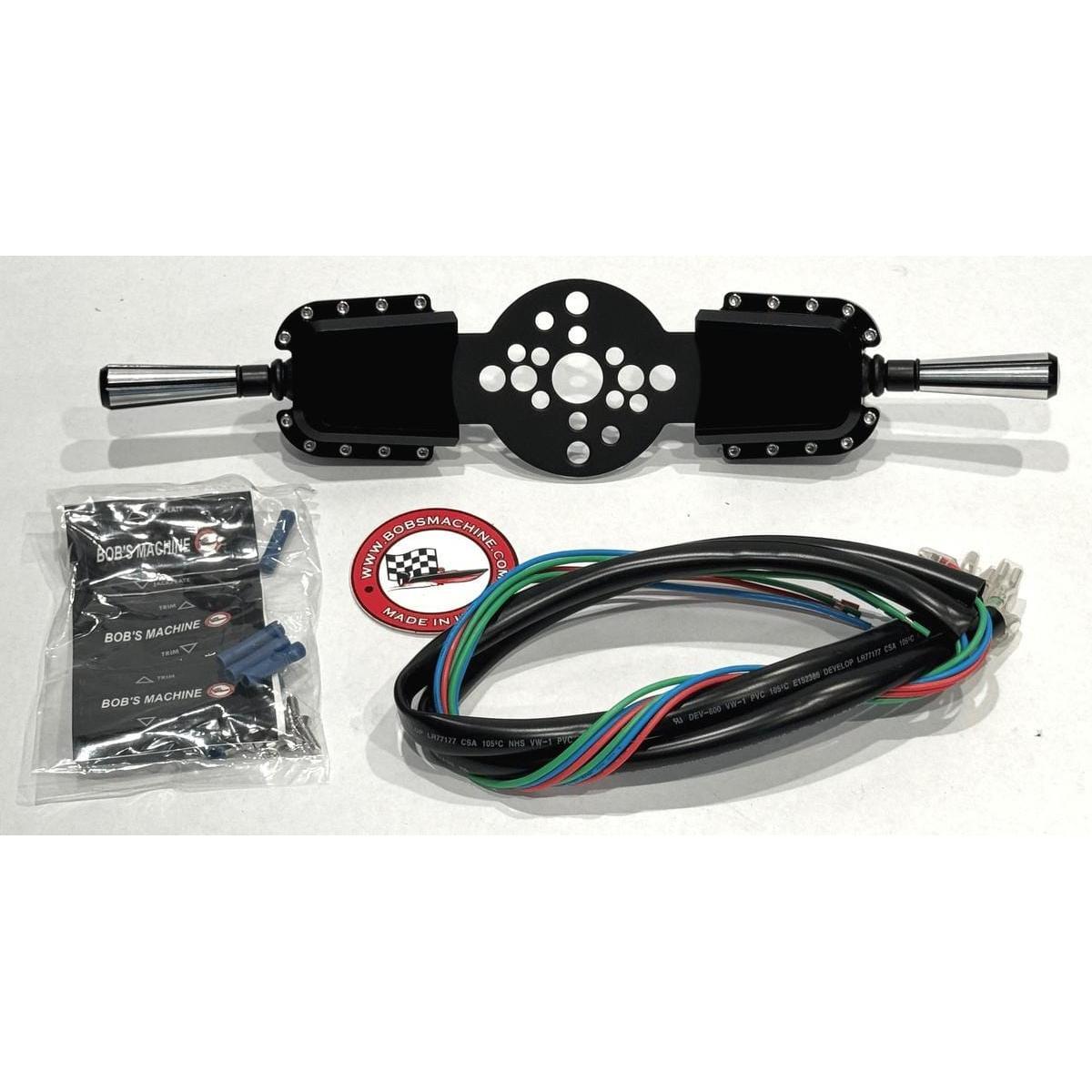 Bob's Machine Shop Pro SRS Aluminum Blinker Switch Double #305-340000AL