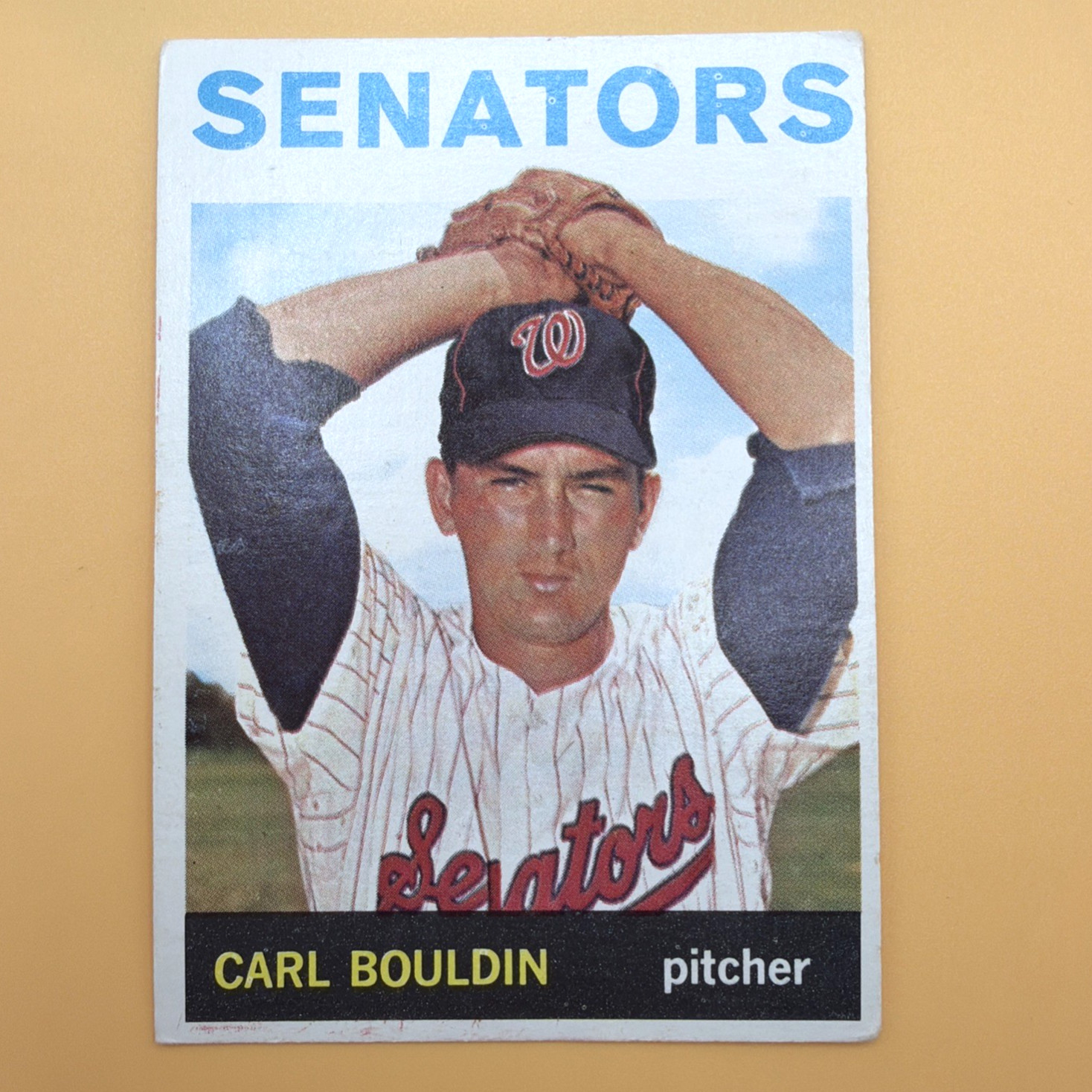 1964 Topps #518 Carl Bouldin Washington Senators EX