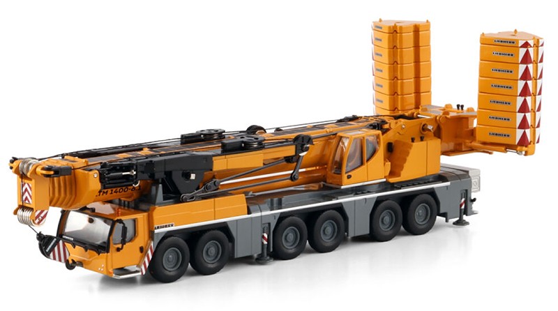 WSI 74-1001 1/87 Liebherr LTM 1400-6.1 Mobile Crane (HO)