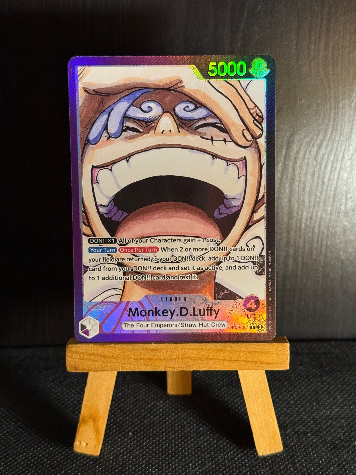 Monkey.D.Luffy (061) (Parallel) OP09-061 Emperors in the New World Foil Monkey.D.Luffy (061) (Parallel) OP09-061 Emperors in the New World Foil