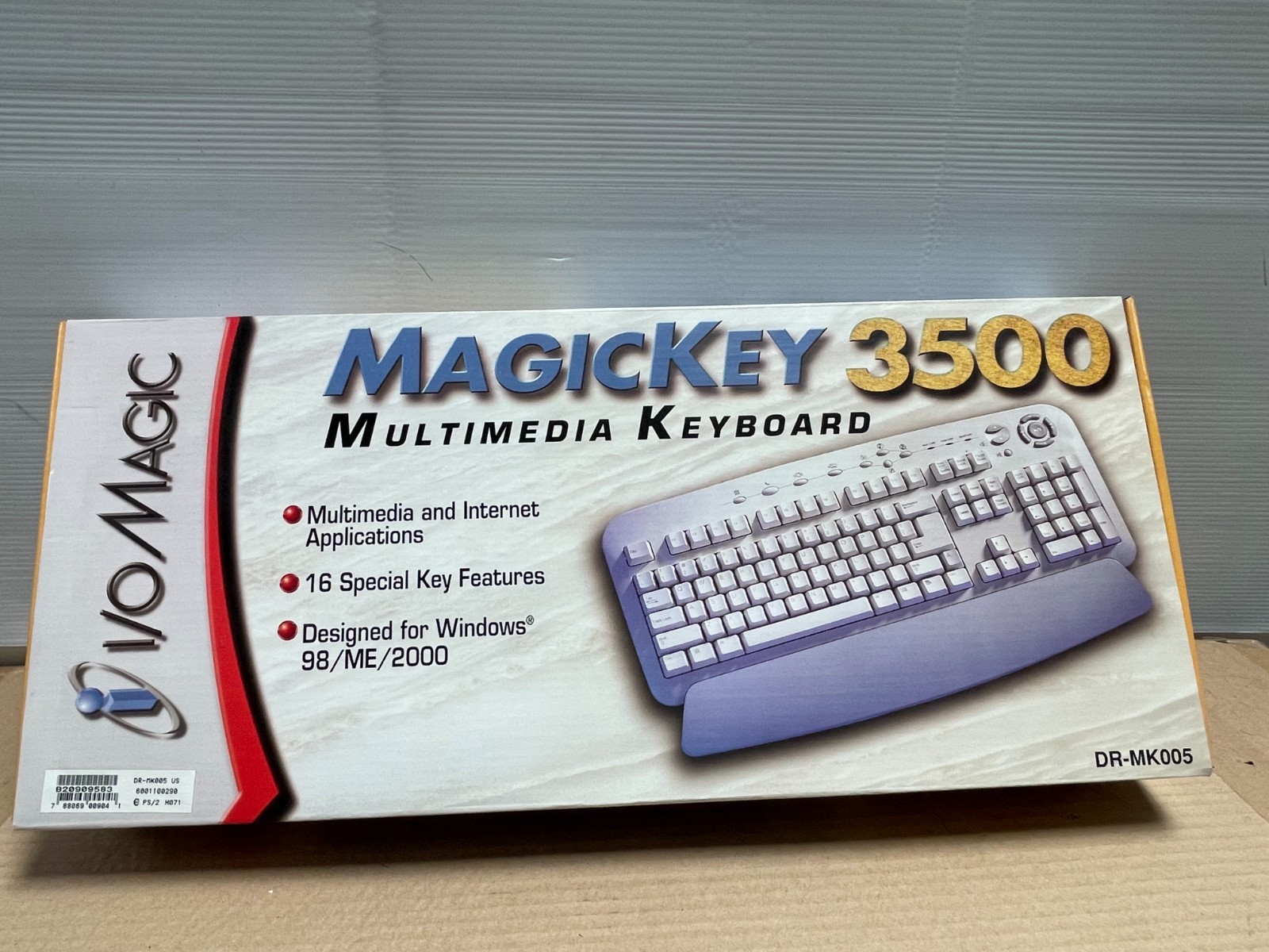 [NEW] I/OMagic 3500 DR-MK005 PS/2 Wired Keyboard