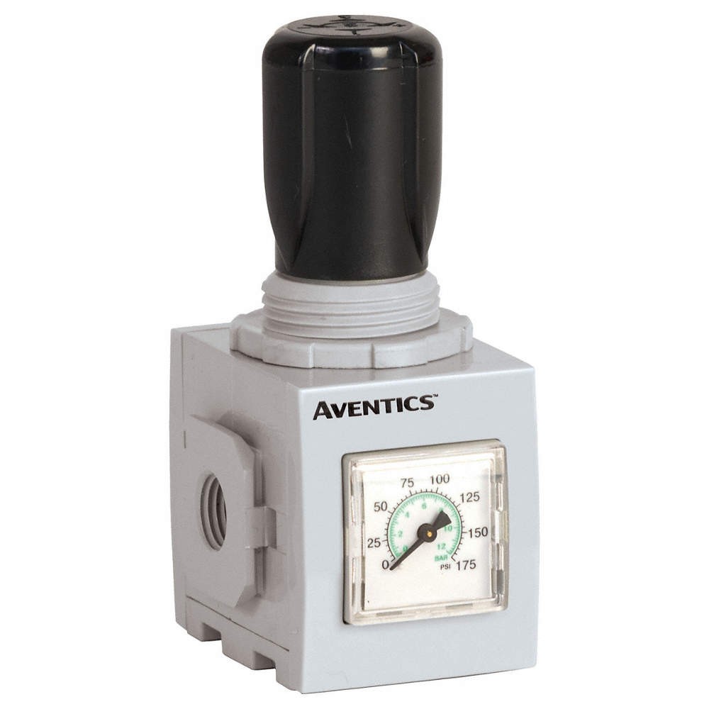 NUMATICS 8651AR002FA00H0 Regulator,1/4 in,Aluminum,0.47 lb 806H40