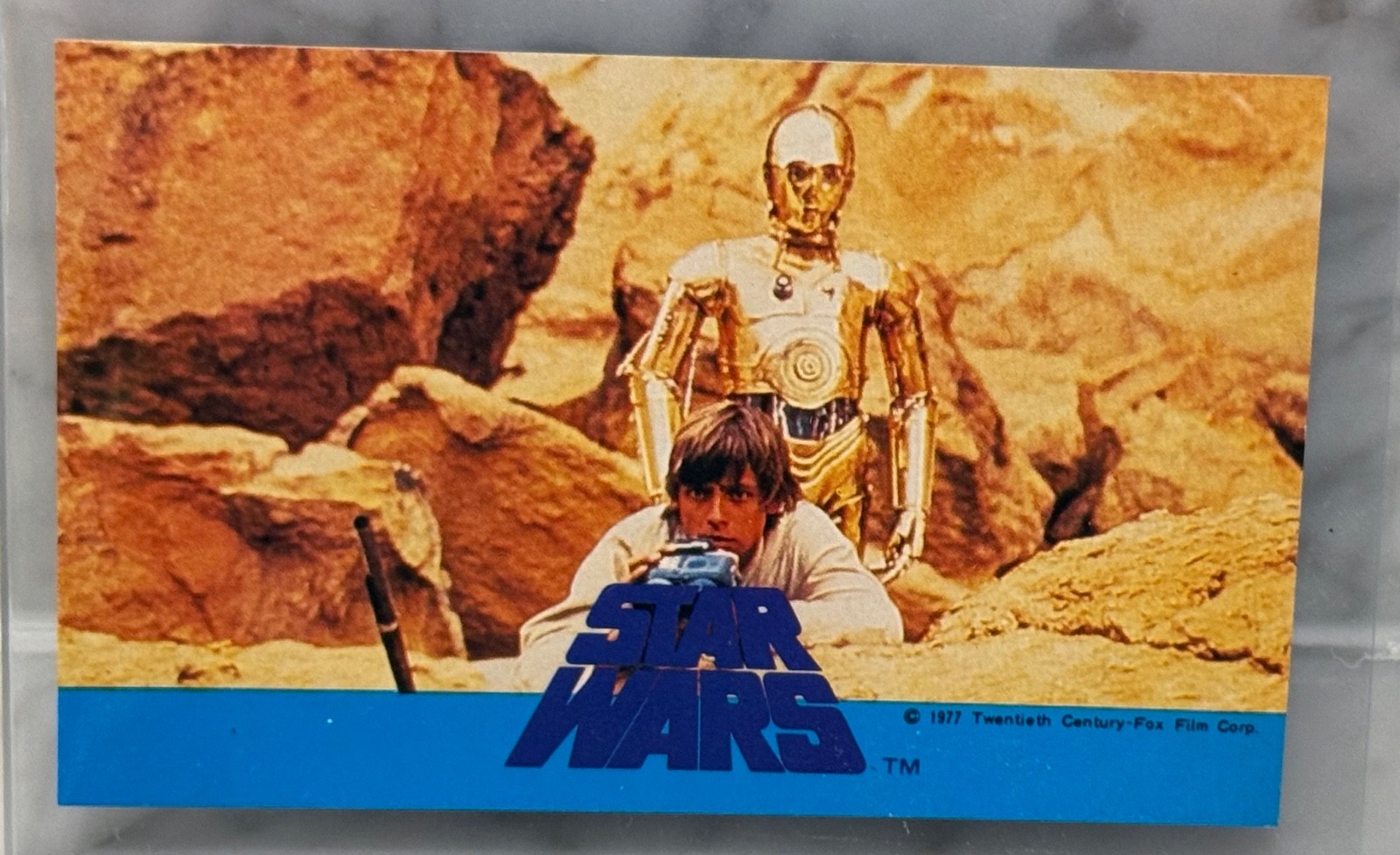 1977 Star Wars Tokyo Queen C-3PO Japanese Card Vintage Rare Blue/Aqua 1977 Star Wars Tokyo Queen C-3PO Japanese Card Vintage Rare Blue/Aqua