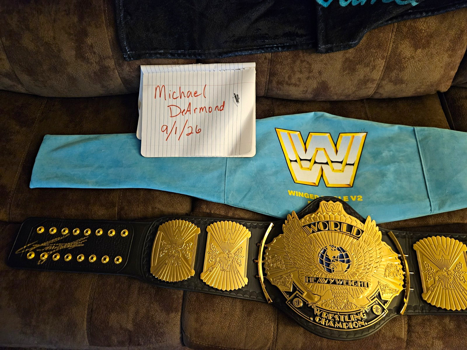 Undertaker Signed And Certified Winged Eagle Undertaker Signed And Certified Winged Eagle