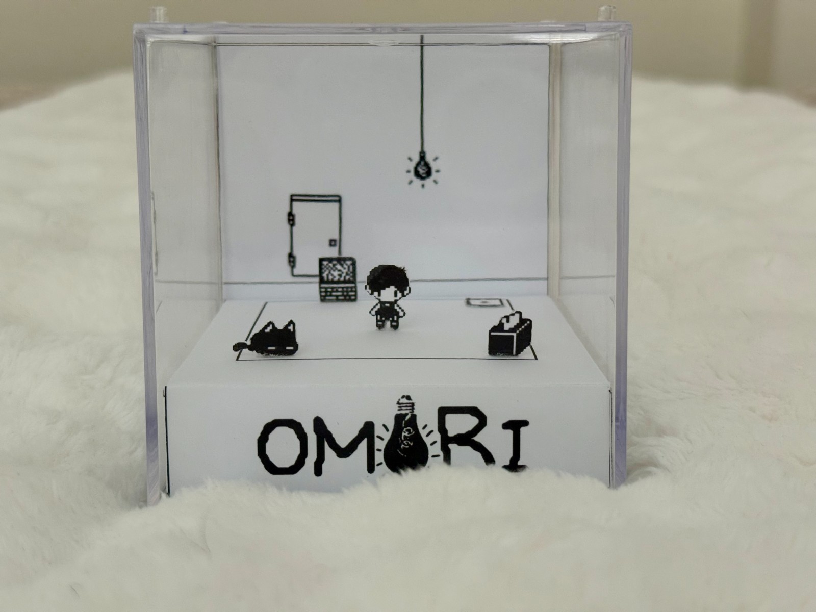 OMORI - White Space - 3D Game Cube Diorama Stackable ~4\
