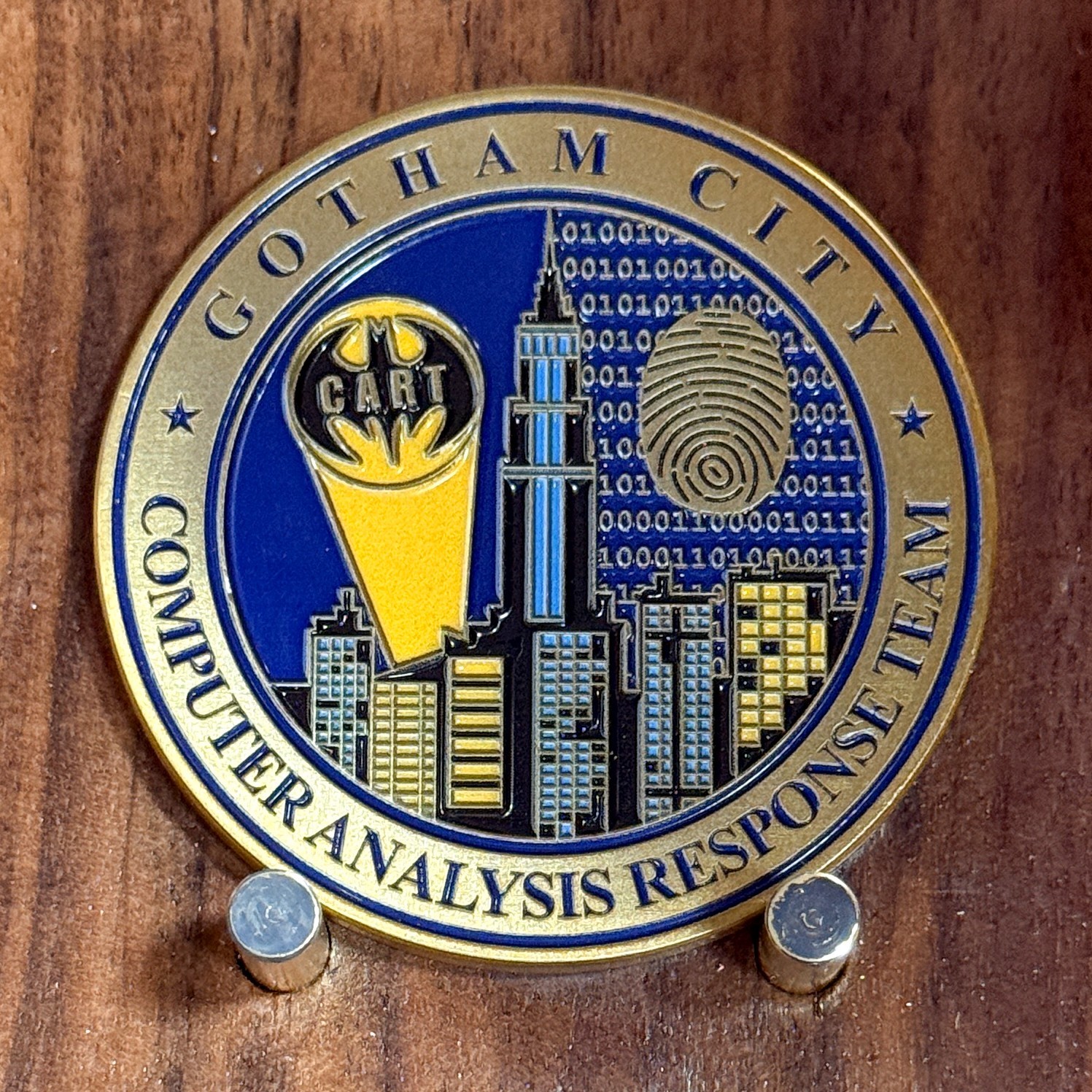 FBI New York Field Office Gotham City CART Challenge Coin W#24 FBI New York Field Office Gotham City CART Challenge Coin W#24