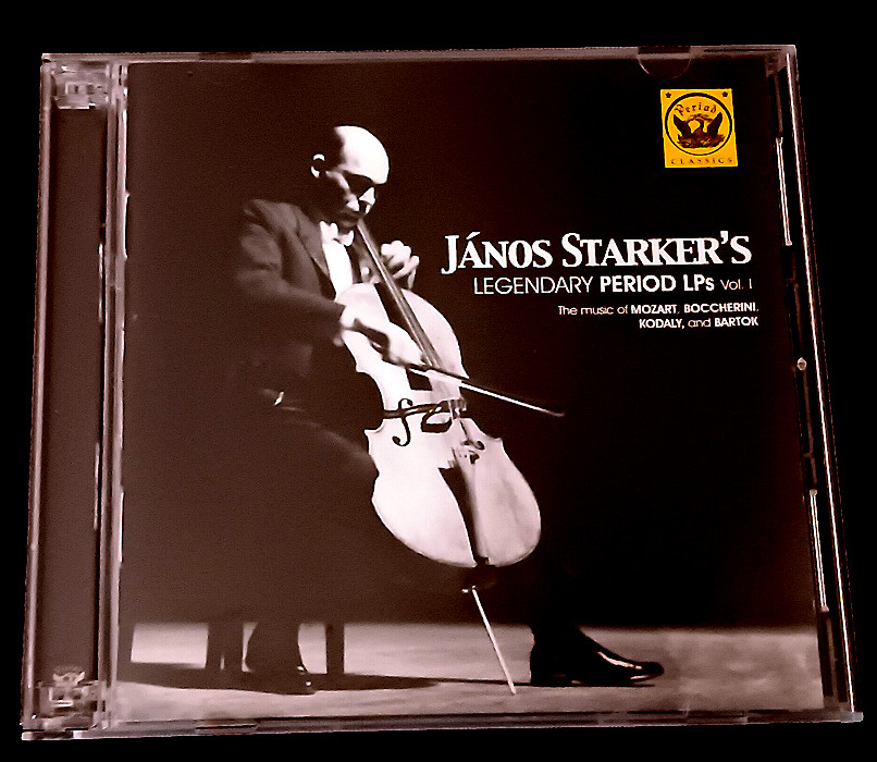3-CD SET - Janos Starker, cello - Early Recordings - Music of Spain; Kodaly