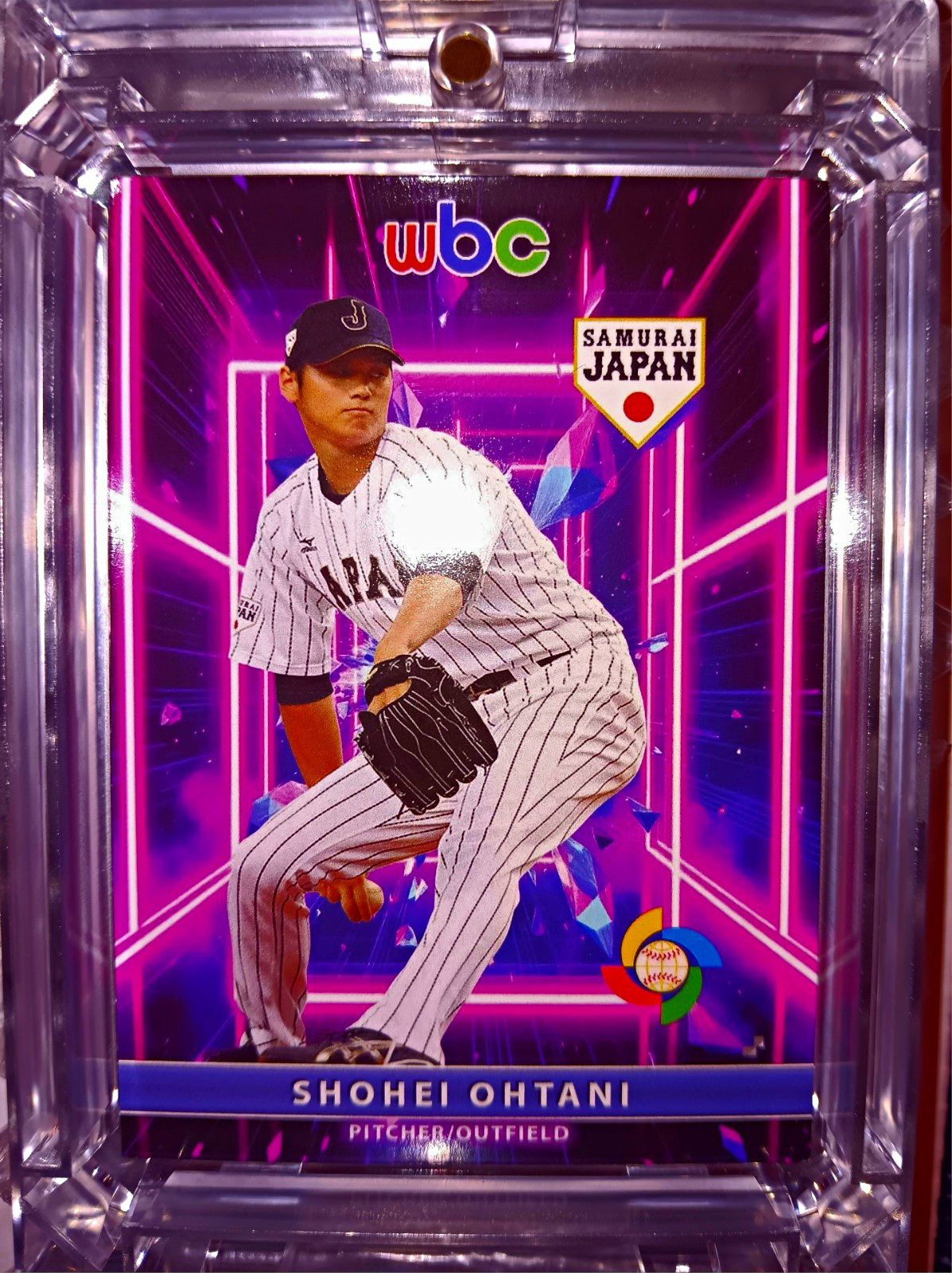 Topps 2017 World Baseball Classic Shohei Ohtani Samurai Japan Insert #14 Topps 2017 World Baseball Classic Shohei Ohtani Samurai Japan Insert #14