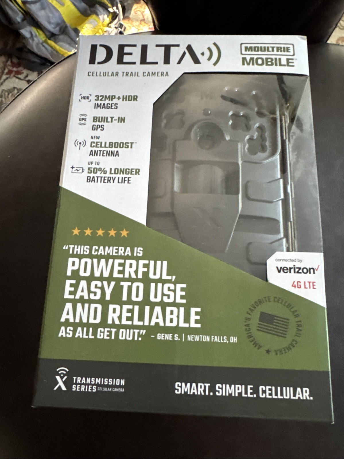 Moultrie Mobile Delta Cellular Trail Camera Mcg-13476. .