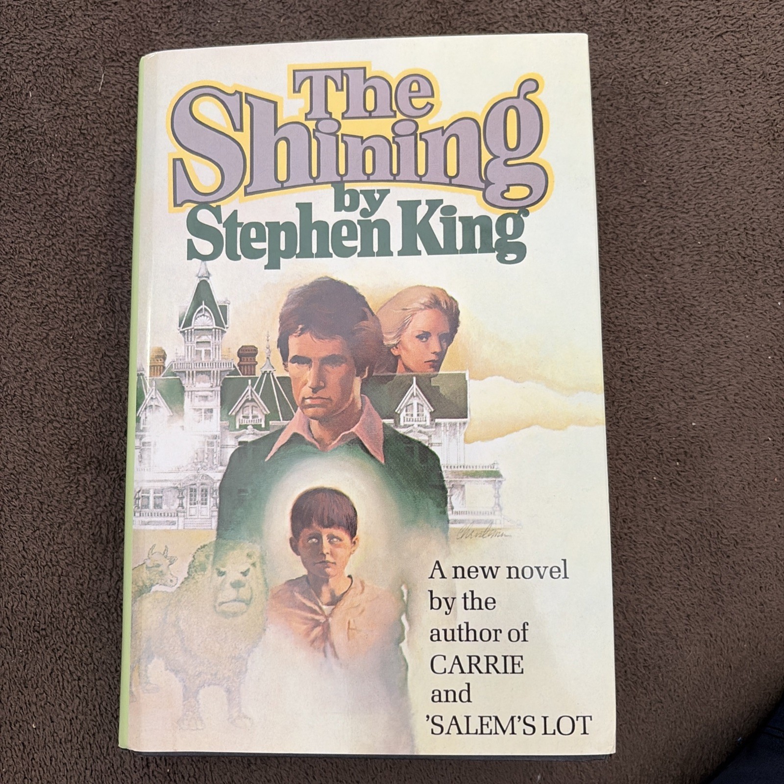 The Shining by Stephen King 1977 Hardcover Dust Jacket Doubleday Horror Like New The Shining by Stephen King 1977 Hardcover Dust Jacket Doubleday Horror Like New