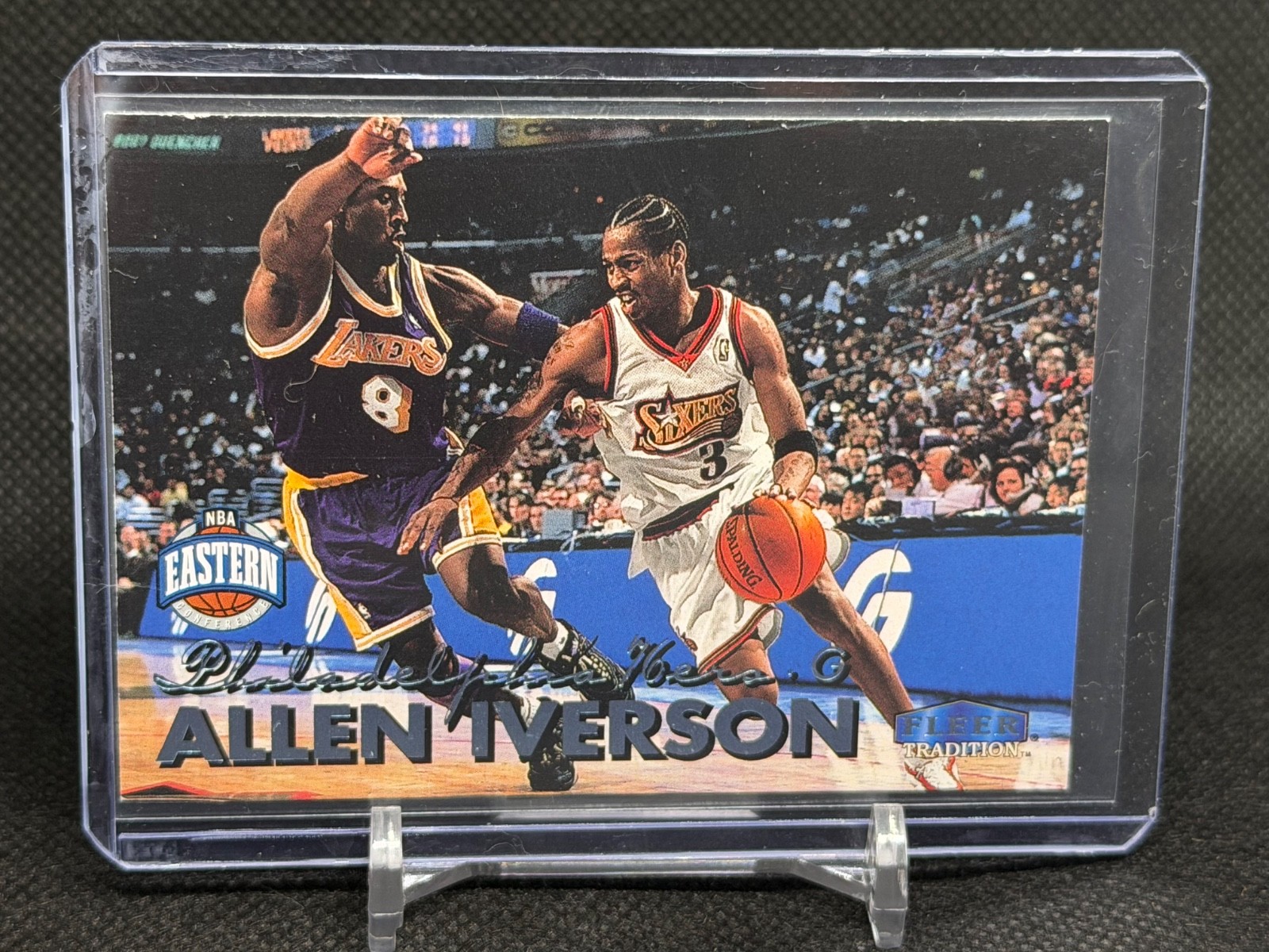 1999-00 Fleer Tradition #123 Allen Iverson w/Kobe BASKETBALL 76ers 1999-00 Fleer Tradition #123 Allen Iverson w/Kobe BASKETBALL 76ers