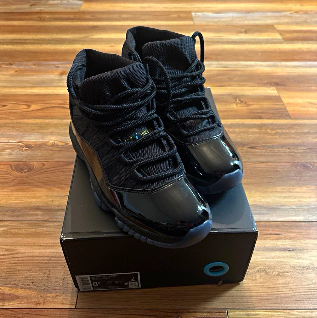 Jordan Air Jordan 11 Retro 2025 Gamma Blue Mid Top Patent Leather