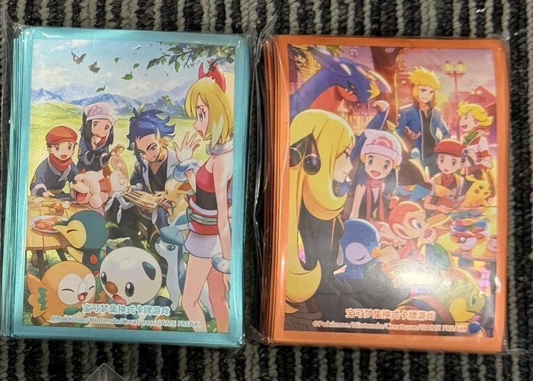 Pokemon Chinese 2024 Hisuian Hisui Friends+Sinnoh Friends 2 Sleeve Set IN STOCK
