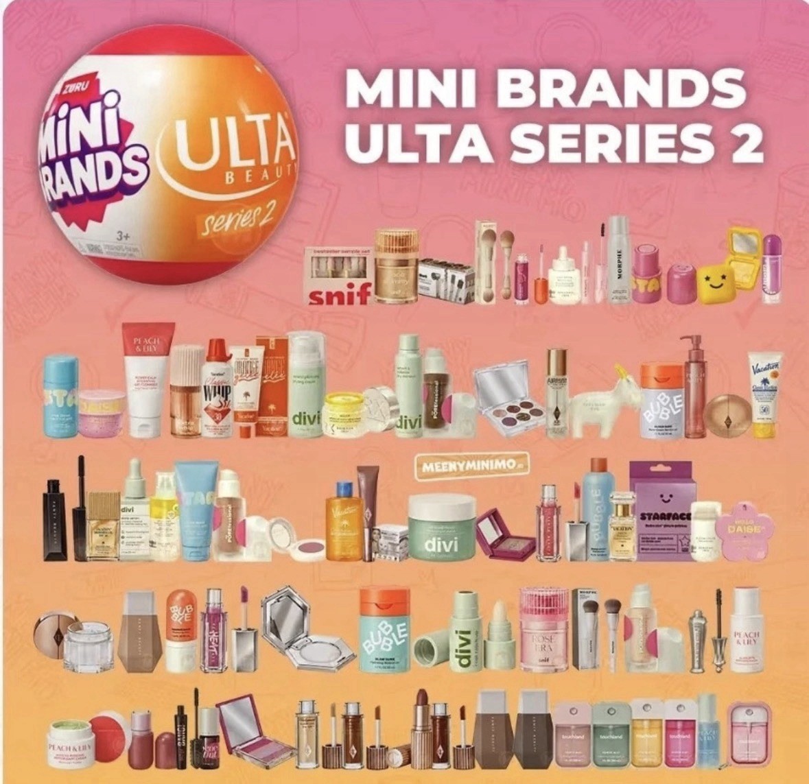 NEW RELEASE Mini Brands Ulta Beauty Series 2 Minis -OPEN- You Choose NEW RELEASE Mini Brands Ulta Beauty Series 2 Minis -OPEN- You Choose