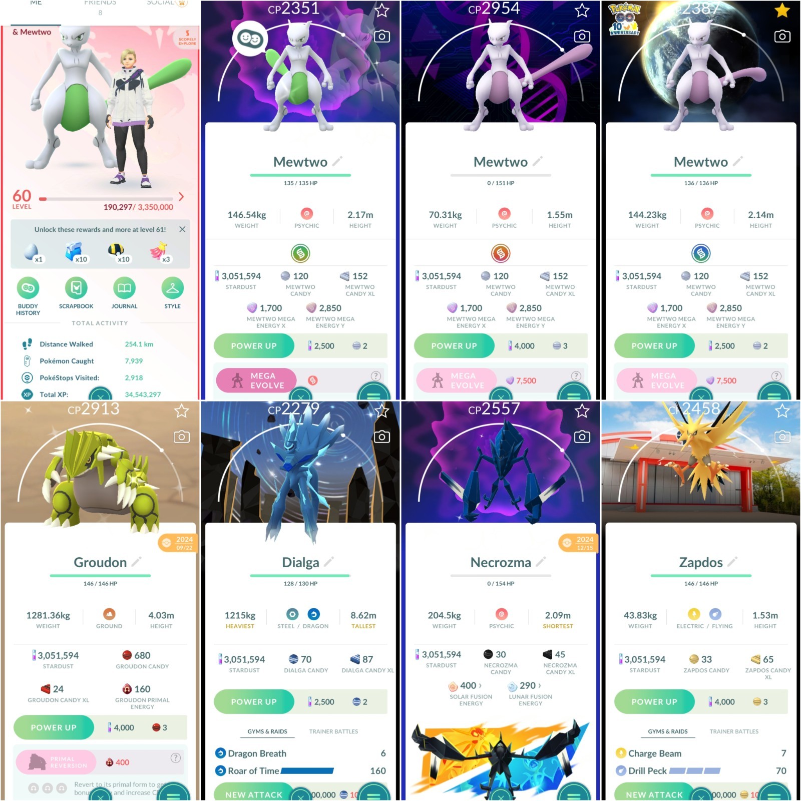 Pokémon Acc Go - Lvl65 - 68 Shiny - 239 Legendary - 9.328🪙🪙🪙 Pokémon Acc Go - Lvl65 - 68 Shiny - 239 Legendary - 9.328🪙🪙🪙