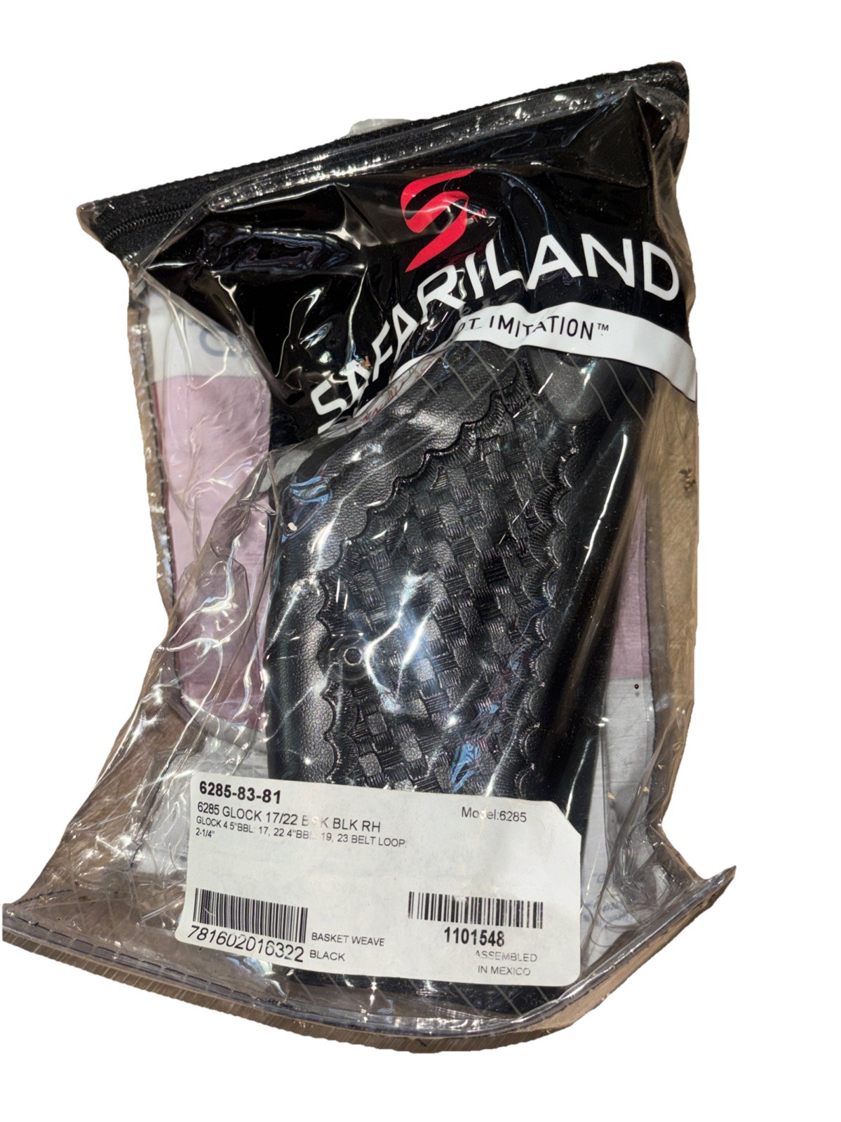 Safariland 6285-83-81 Duty Holster Right Hand Glock 17/ 22 4.5”BBL Basket NEW Safariland 6285-83-81 Duty Holster Right Hand Glock 17/ 22 4.5”BBL Basket NEW