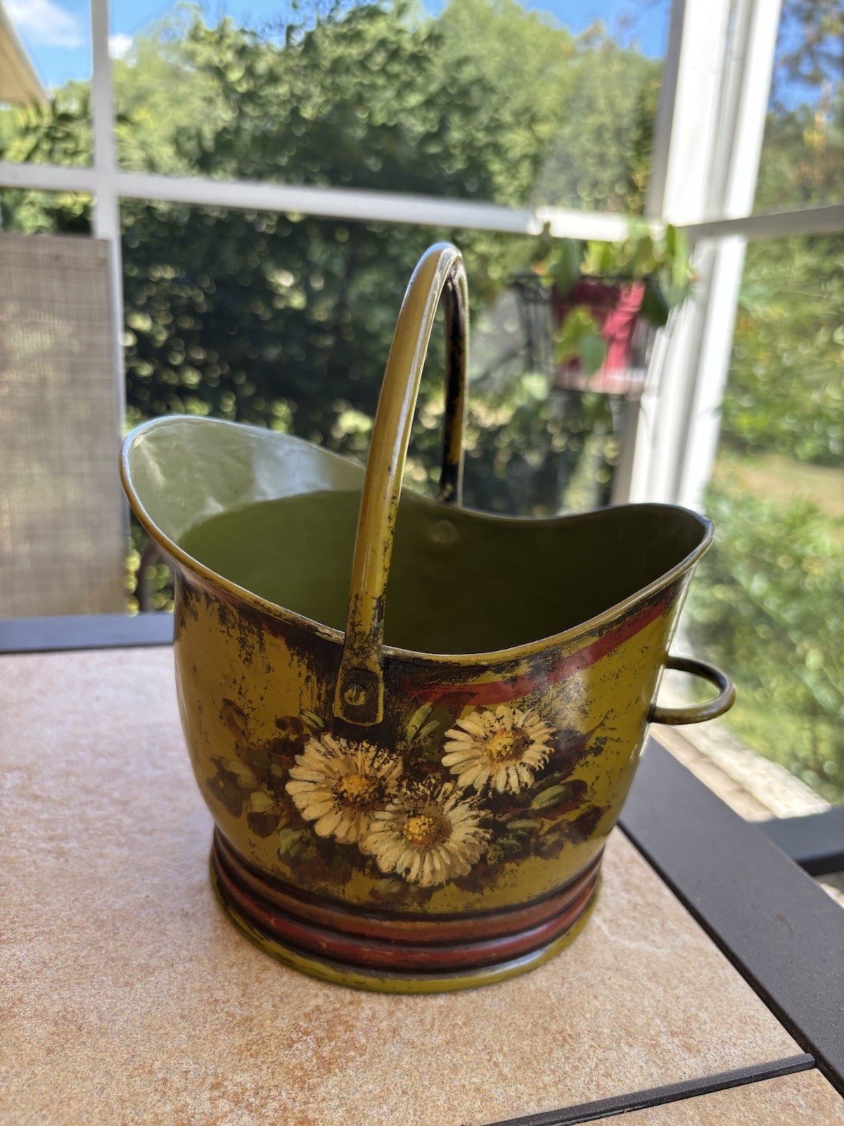 Peter Ompir Vintage Decorative Bucket