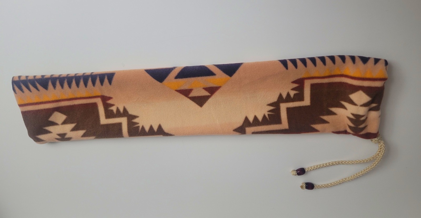 native american flute bag - fleece - very beautiful aztec design native american flute bag - fleece - very beautiful aztec design