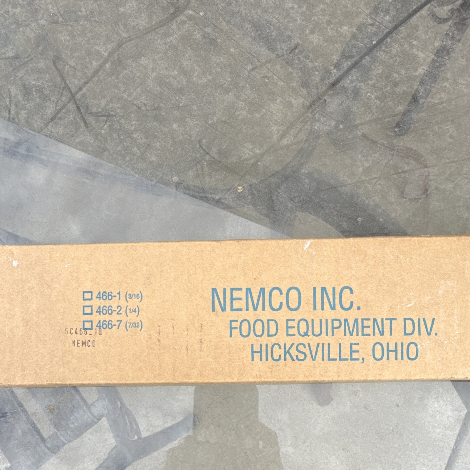 Nemco 466-1 Manual 3/16 in Straight Vegetable Chopper/Slicer Blade Assembly