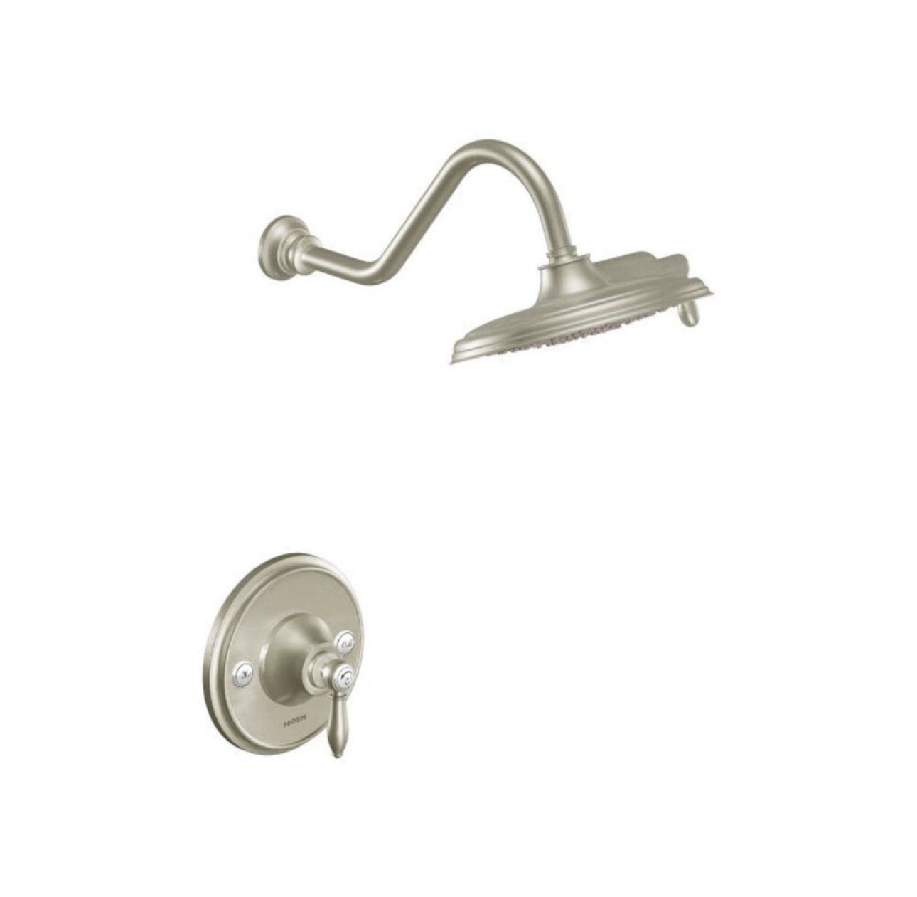 Moen TS32102BN Weymouth Posi-Temp Shower Trim Kit – Brushed Nickel