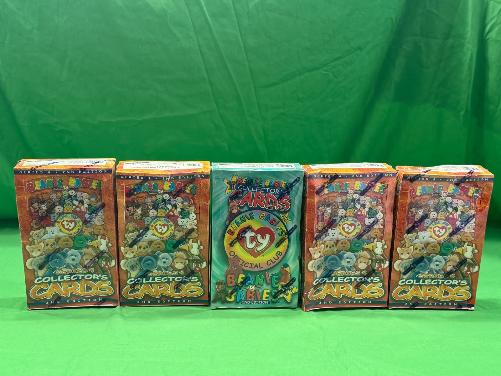 1999 TY Beanie Babies Collector Cards Series four series 4 and one series 3