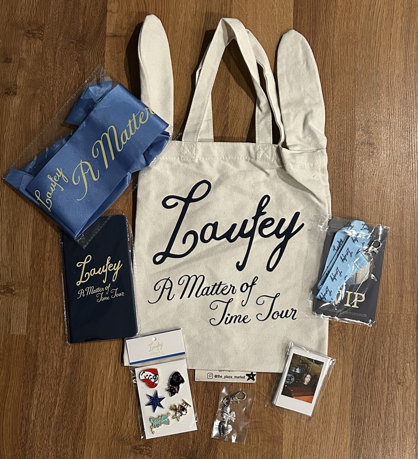 Laufey A Matter of Time Tour VIP bundle Bunny Tote Bag Planner Sash Bow Keychain Laufey A Matter of Time Tour VIP bundle Bunny Tote Bag Planner Sash Bow Keychain