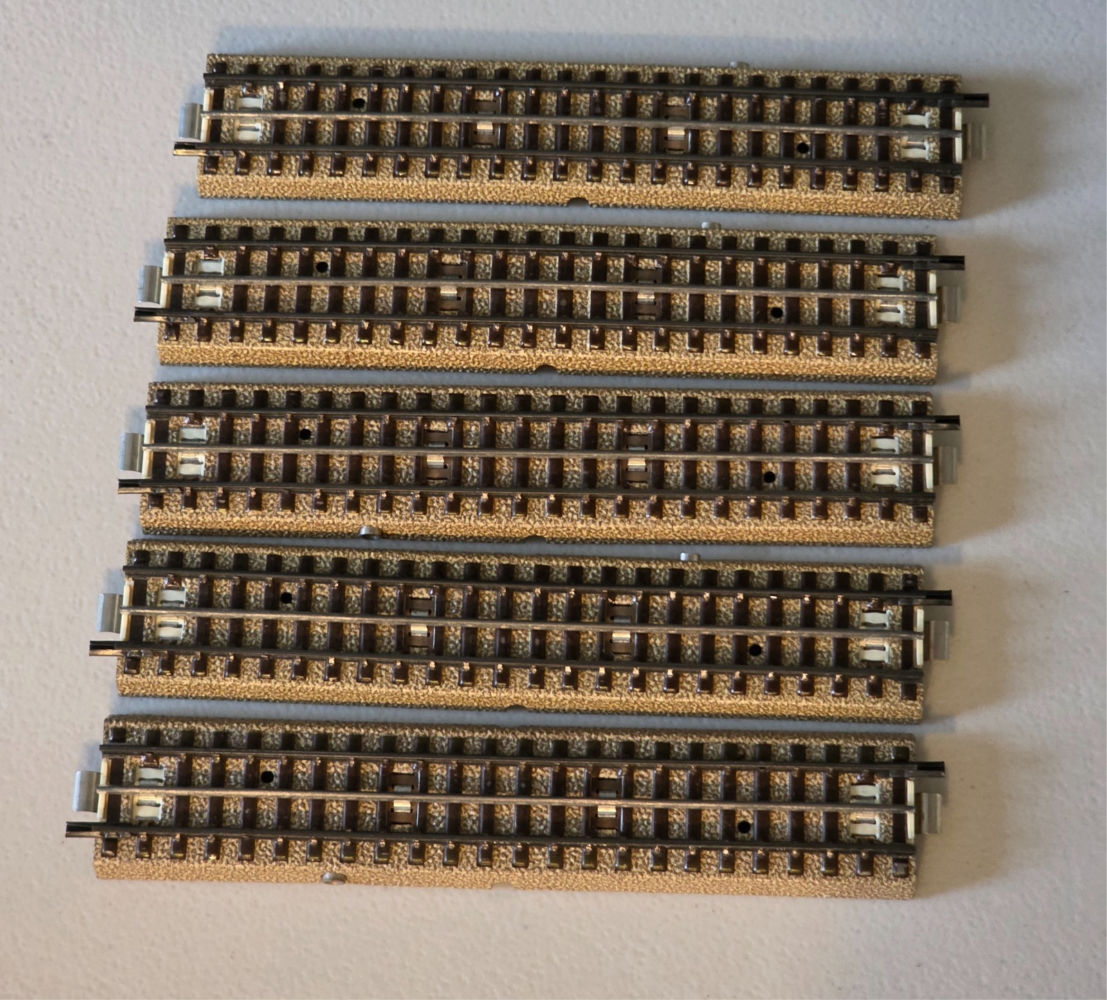 RARE - 5x Märklin AC - SOLID CENTER EARLY - 3600 D - H0 - VINTAGE 1:87 - VG+