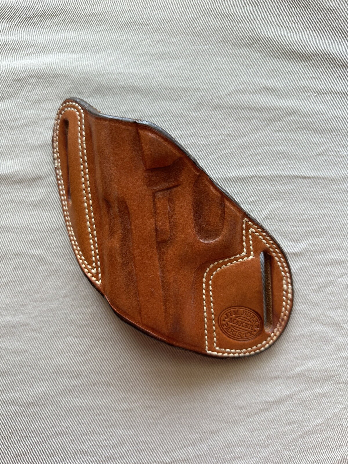 Highly Sought After Vintage Leather Jim Burke Maker OWB SIG 226 LEFT 