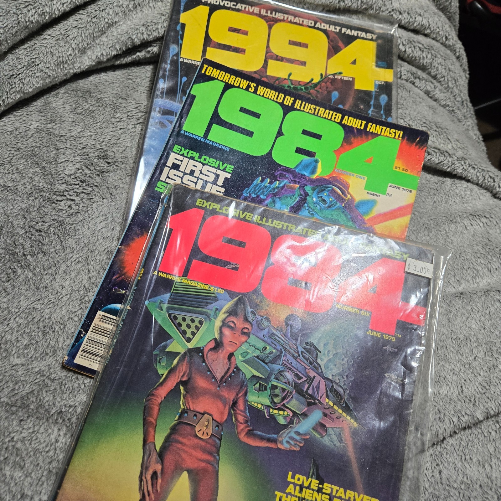1984 1994 Warren Publishing Magazine 1 June 1978, 6 June 79, 15 Oct Fantasy 1984 1994 Warren Publishing Magazine 1 June 1978, 6 June 79, 15 Oct Fantasy