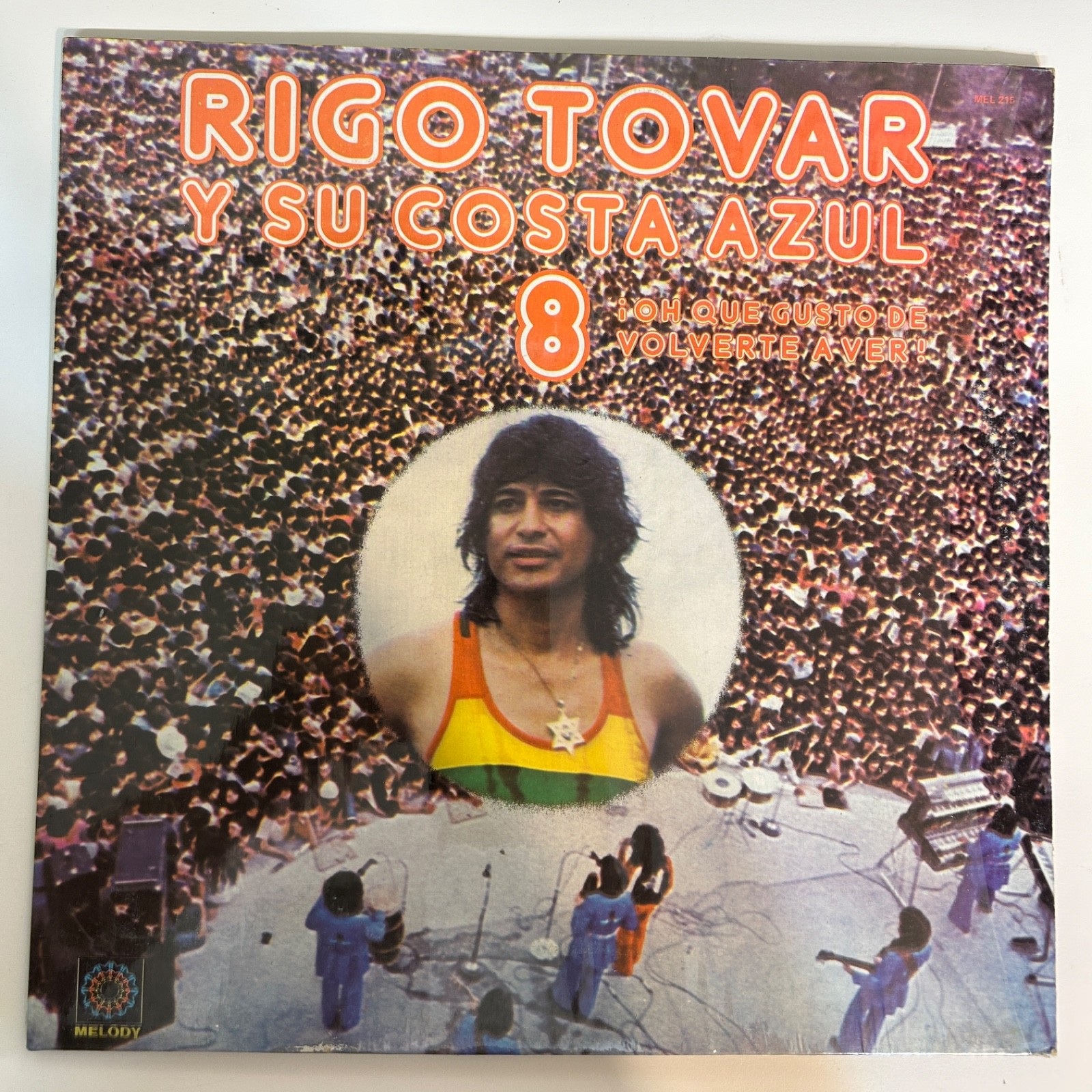 RIGO TOVAR MELODY Y Su Costa Azul MEL 215 MEXICO VINYL LP NM/NM 0463