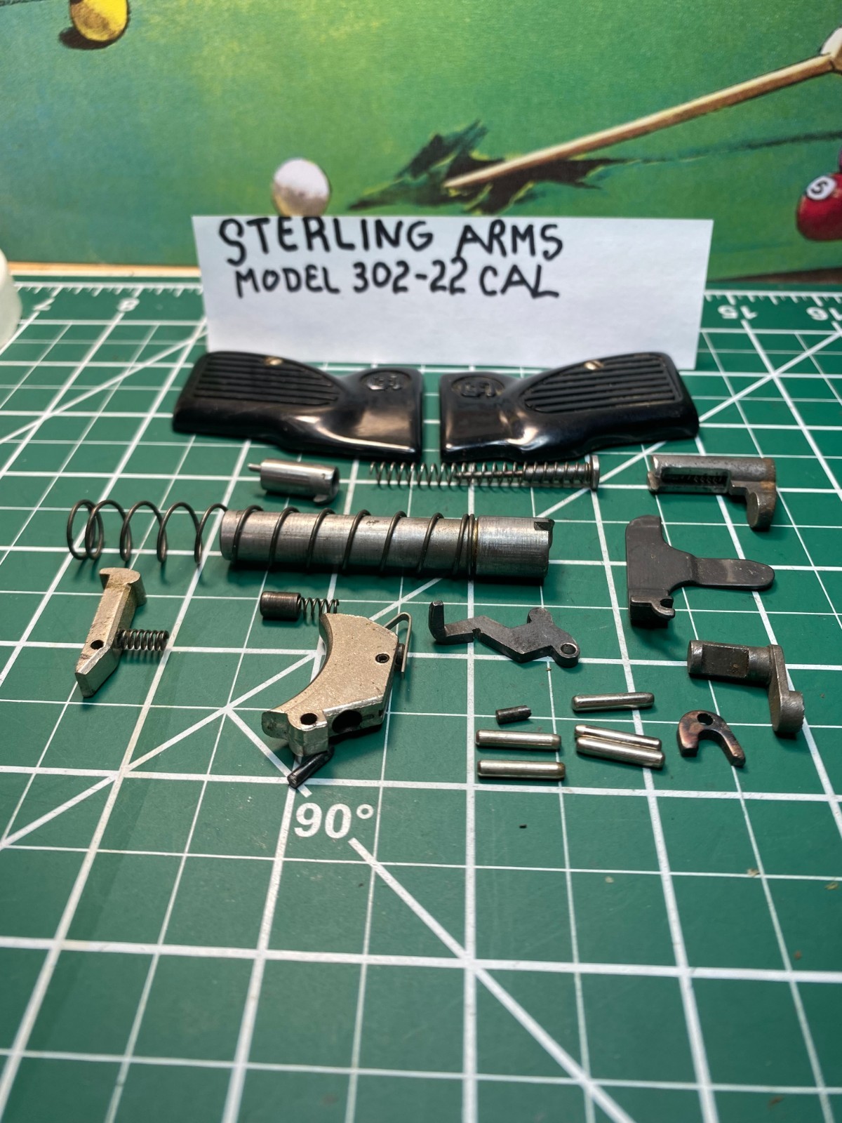 STERLING ARMS MODEL 302-22 CAL.Slide. Barrel. trigger assembly.& more STERLING ARMS MODEL 302-22 CAL.Slide. Barrel. trigger assembly.& more
