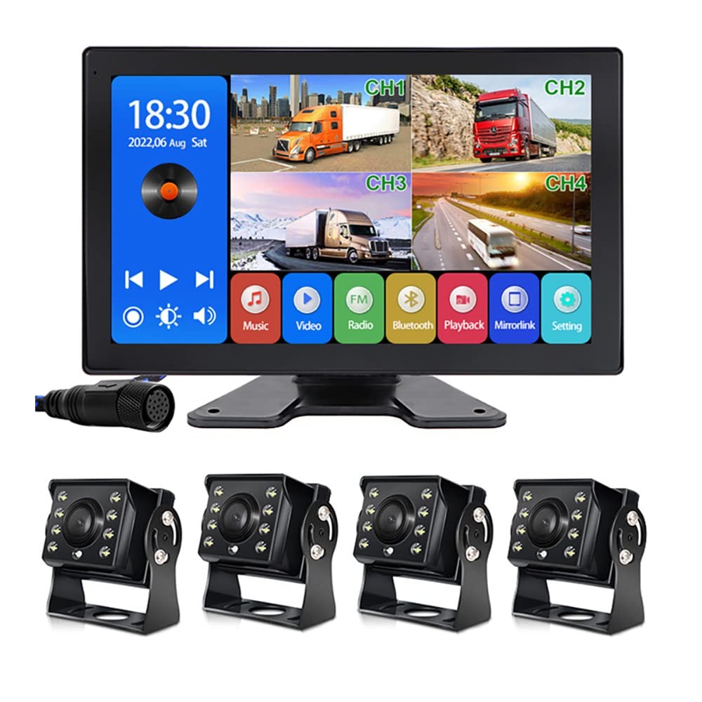 EVERSECU 4K Car Backup Cameras System with 10.1\ EVERSECU 4K Car Backup Cameras System with 10.1\
