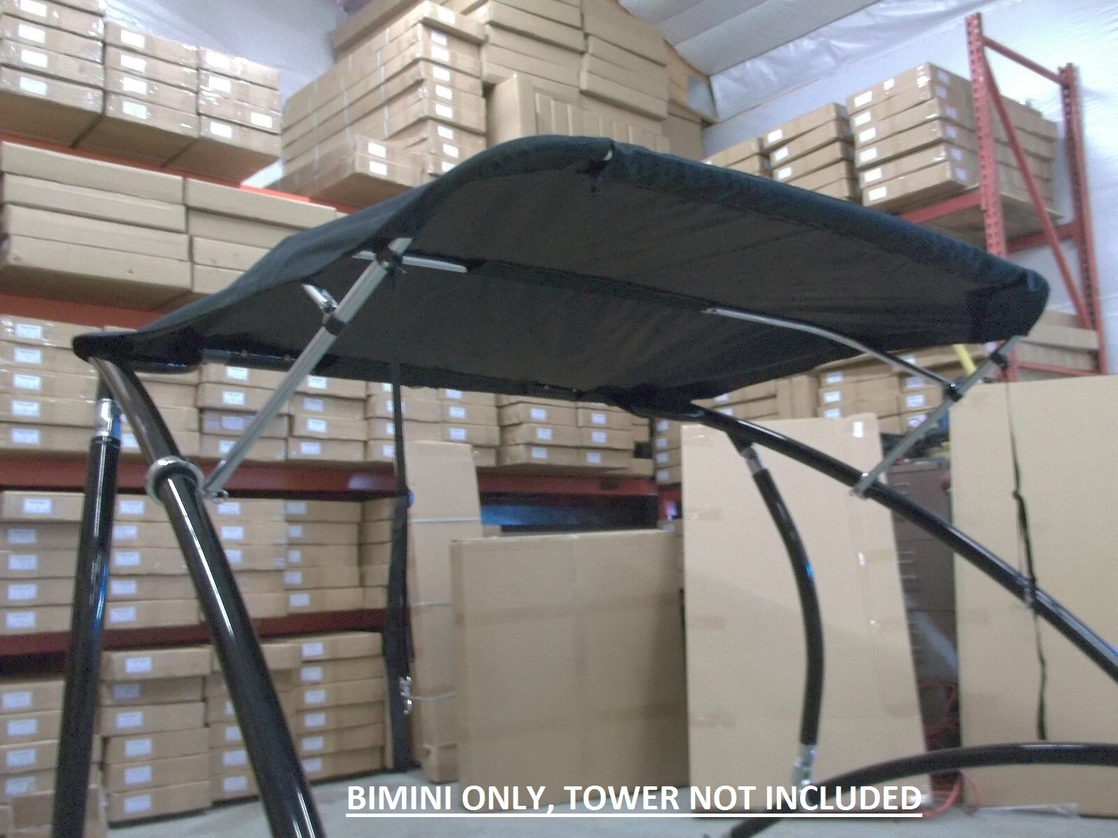 WAKEBOARD TOWER MOUNTED FRONT FOLDING BIMINI TOP SURF WAKE BOARD TOP SUN SHADE