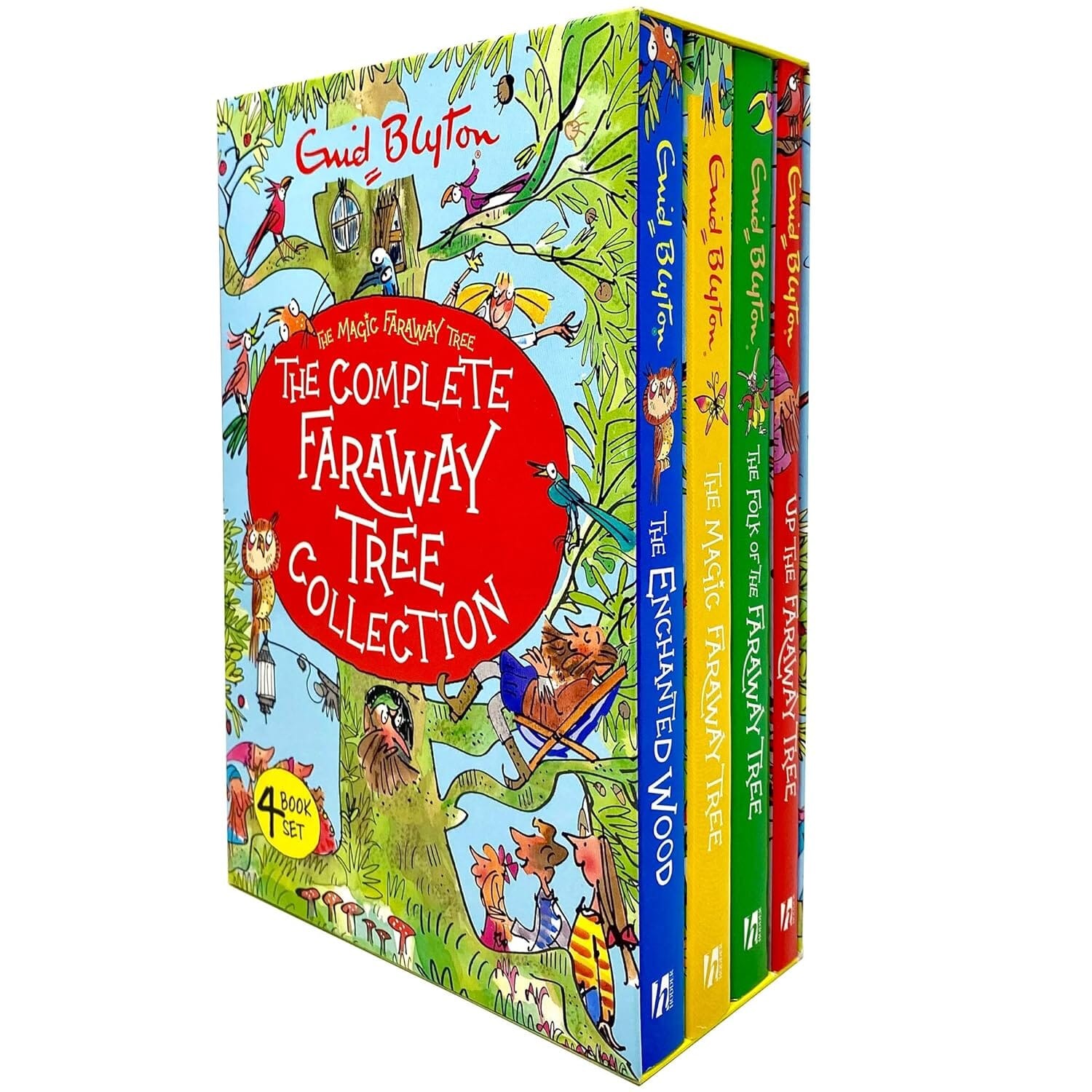 The Magic Faraway Tree Complete Collection 4 Books Box Set - Ages 7+ - Paperback The Magic Faraway Tree Complete Collection 4 Books Box Set - Ages 7+ - Paperback