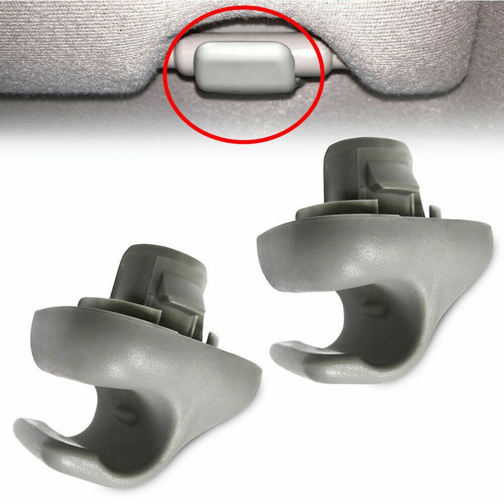 2x Sun Visor Bracket Hook Clips Hanger 88217S04003ZA For Honda Civic Accord CR-V