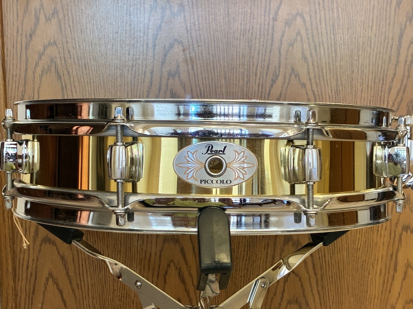Pearl Brass Piccolo Snare Drum 13” x 3”, Excellent Condition, Ready to Jam