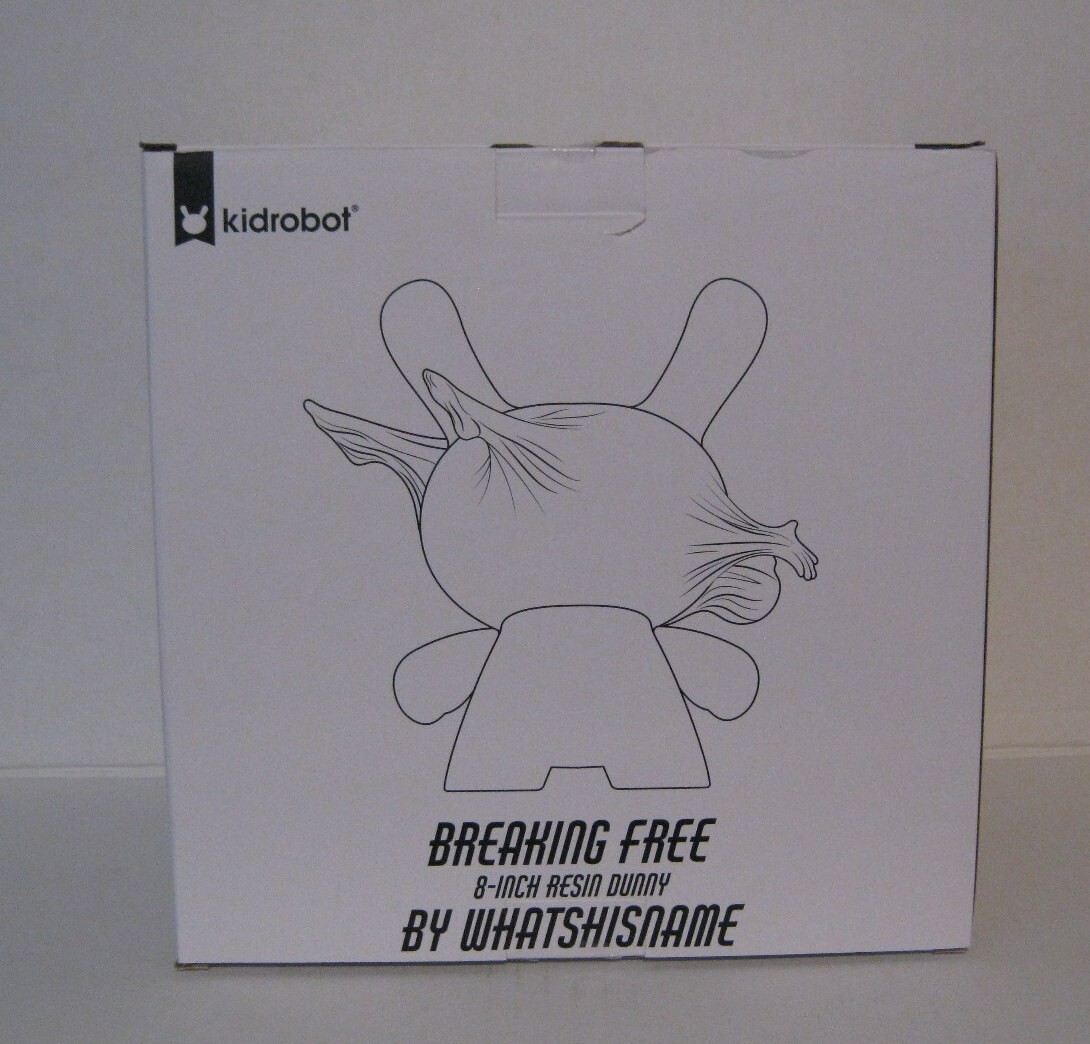 New Kidrobot Breaking Free Dunny 8-Inch Action Figure Whatshisname Polish Artist New Kidrobot Breaking Free Dunny 8-Inch Action Figure Whatshisname Polish Artist