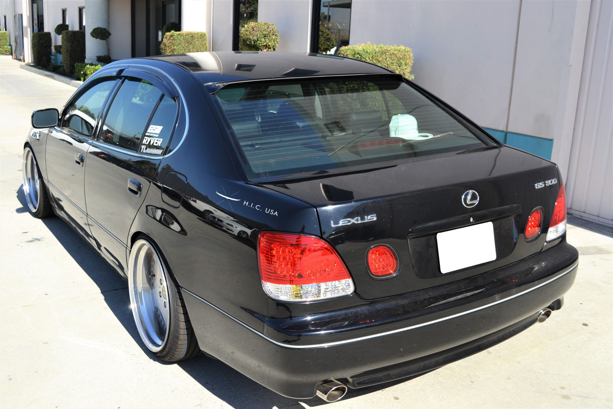 HIC USA 98 to 05 Aristo GS 300 430 rear roof window visor spoiler