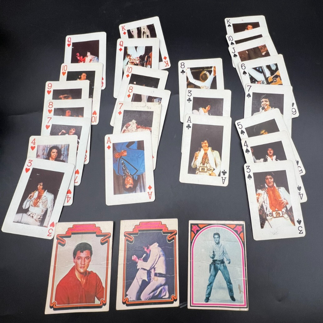 Random Vintage Elvis Presley 27 Card Lot Random Vintage Elvis Presley 27 Card Lot