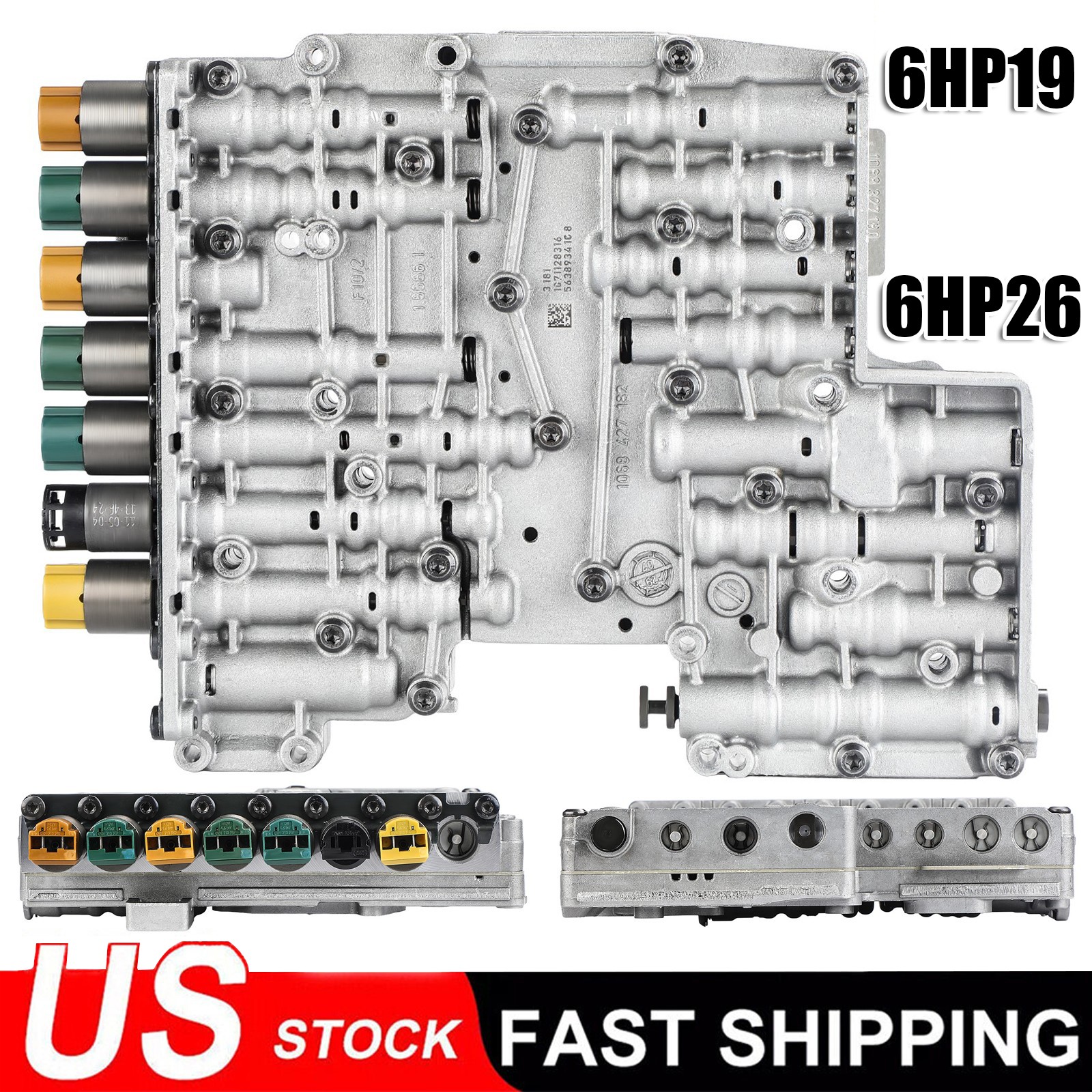 6HP19 Transmission Valve Body w/ Solenoids for BMW Jaguar Hyundai ZF6HP19 6HP26