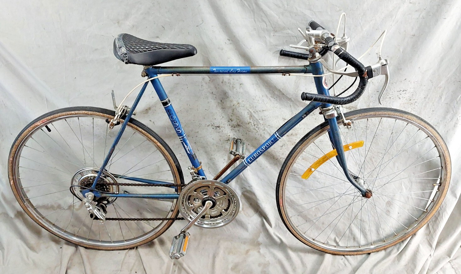 1970 Ross Eurosport Vintage Touring Road Bike 59cm Large Lugged Steel US Ship