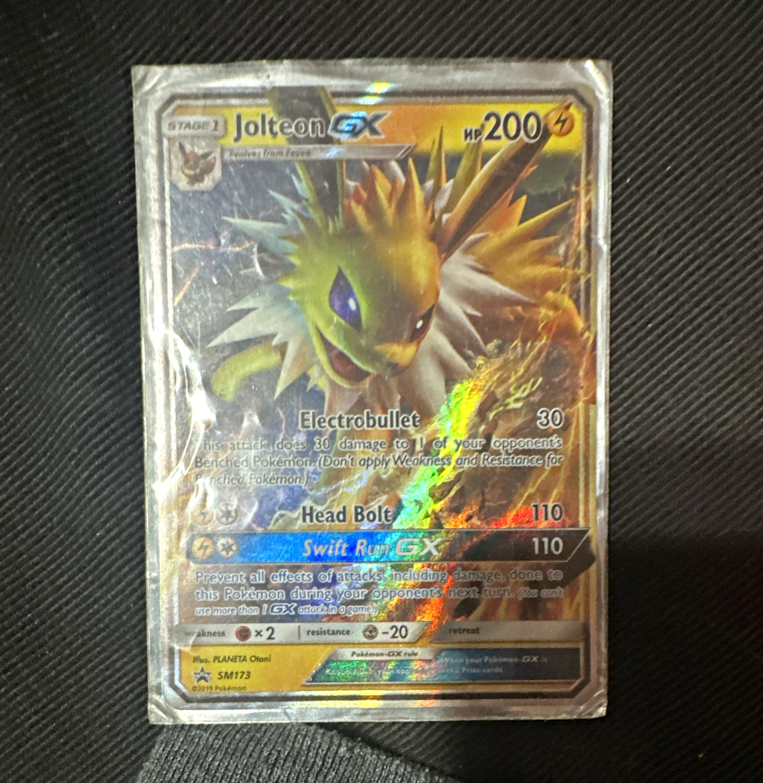 Pokemon Company Jolteon GX SM173 Promo Holo 200 HP EN 2019 Pokemon TCG