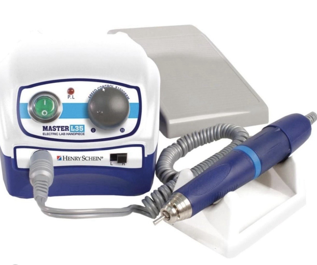 Henry Schein Master L35 Electric Laboratory Handpiece System Henry Schein Master L35 Electric Laboratory Handpiece System